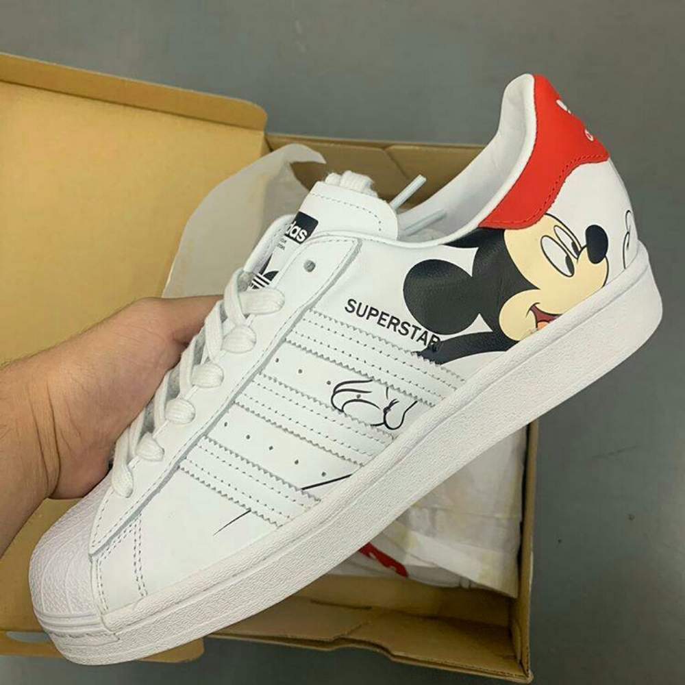 Adidas Superstar Mickey Mouse Shoes